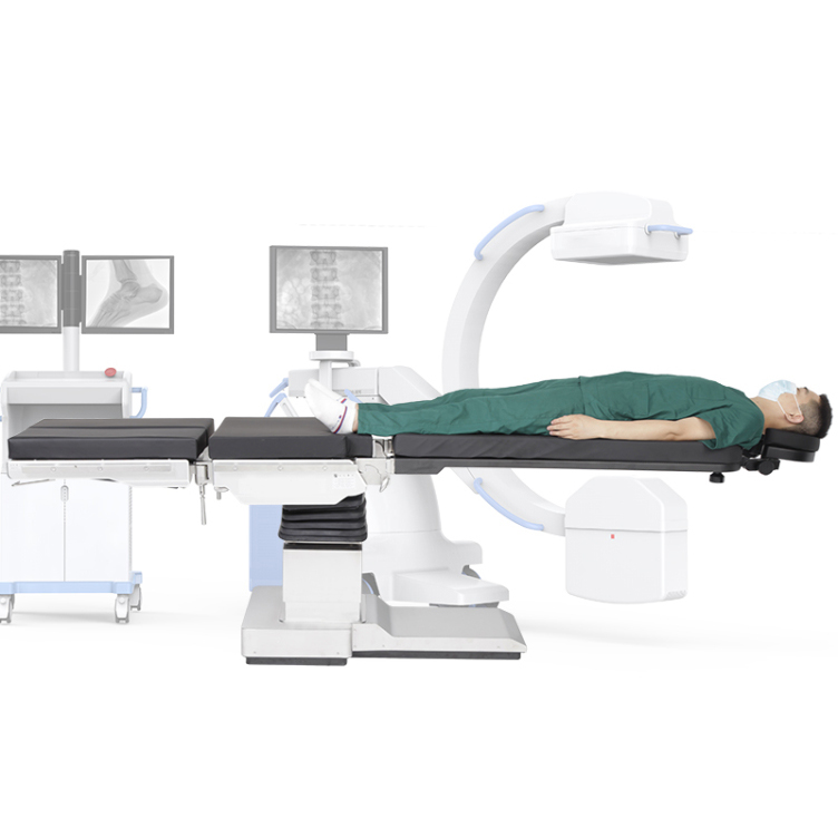 Фото Операционный стол, совместимый с G-arm и C-Arm, рентгенопрозрачный операционный стол из углеродного волокна