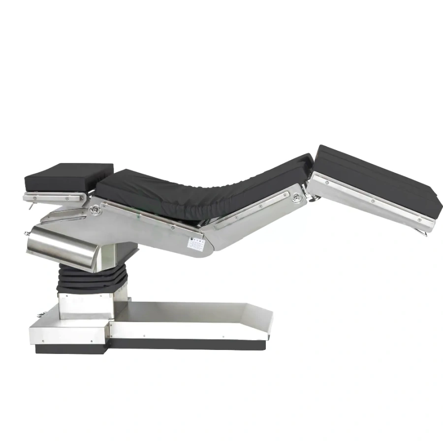 Фото 4-секционный операционный стол для G-Arm, ортопедический хирургический стол из углеродного волокна для C-Arm